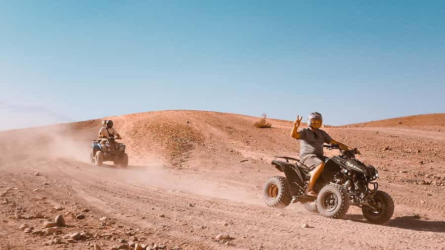 Agafay Desert: Quad Biking, Camel Ride, Lunch - Meeting your driver in Marrakech