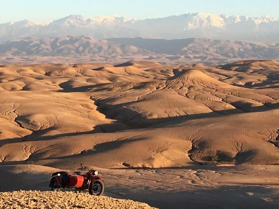 Agafay: Half-Day Rocky Desert Quad & Camel Ride with Lunch - Quad biking across Agafay’s rough tracks
