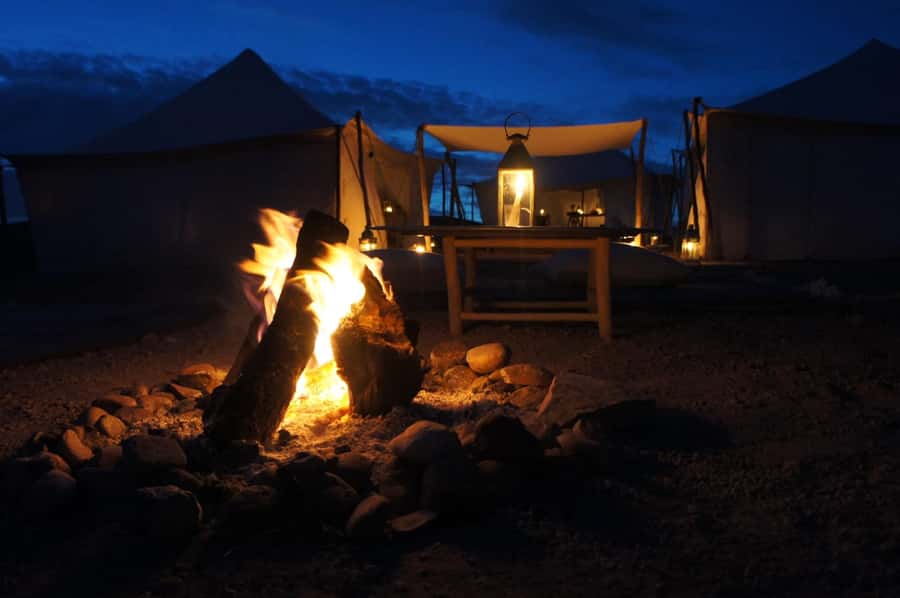 Agafay: Quad, Camel Ride & Dinner Show from Marrakech - Fifteen minutes on a camel at sunset
