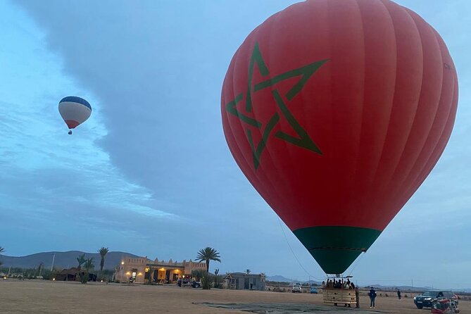 Air ballooning: Marrakech Desert and Atlas Views - Preparing for takeoff with Atlas Montgolfière