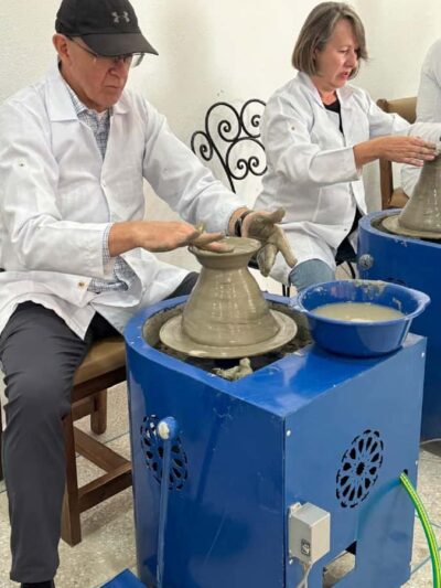 Artisan for a Day: Pottery & Zellige Workshop in Fez