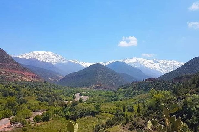 Atlas Mountain & Berber Villages and Waterfalls Day Trip from Marrakech - Walking through Berber villages