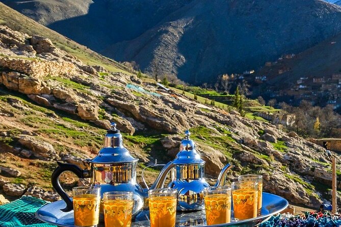 Atlas Mountains, 3 Valleys & Agafay Desert from Marrakech-DayTour - The Agafay Desert at sunset