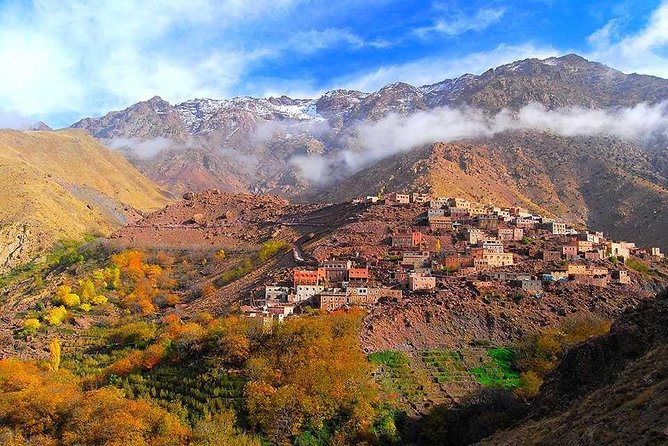 Atlas Mountains and Three Valleys & Waterfalls - Villages Marrakech Day Trip - Lunch Beside the River or in a Berber Home