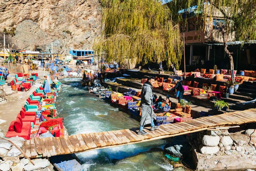 Atlas mountains, Ourika valley, berber villages trip & Guide - A Berber home and mint tea in the mountains