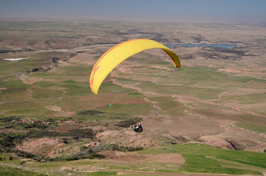 Atlas Paragliding & Agafay Desert Adventure from Marrakech - Berber breakfast before you fly