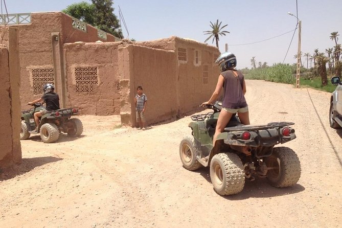 ATV Quad biking in Marrakech desert palmgrove - Pickup from Marrakech and the practical details