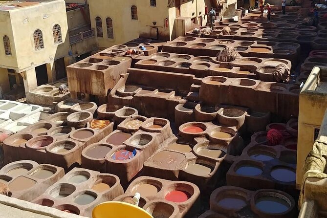 Authentic Fez tour - Chouara Tannery, Fez’s most striking working sight