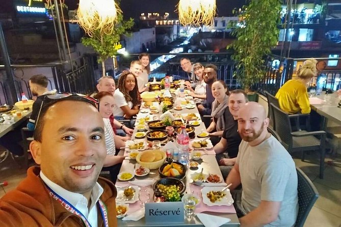 Authentic Moroccan Food Tour in Marrakech with Dinner - Route one: sweets, soup, tea, and snails