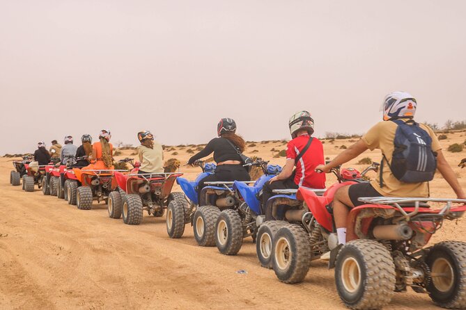 Beach Quad Biking and Sandboarding Adventure from Agadir - The Berber tea break adds a local pause