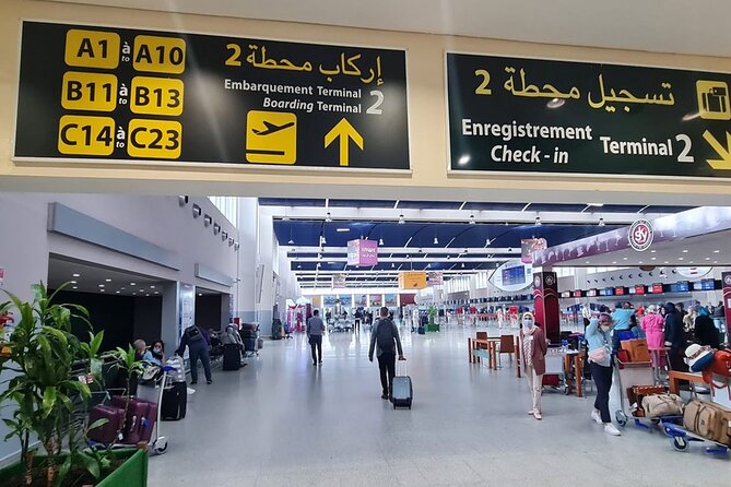Best Private Airport Transfer Casablanca - A private landing in Casablanca