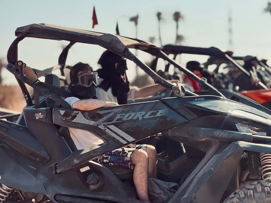 Buggy 1000 cc Adventure in Marrakech Desert - Riding across the dry, open desert