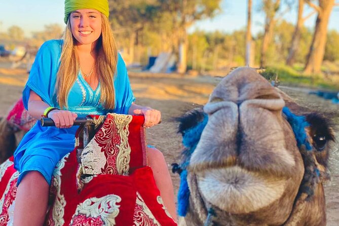 Camel ride in agadir at sunset with barbecue and couscous - Barbecue and couscous after the ride