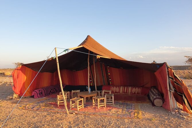 Camel ride Marrakech - Mint tea in a tent brings the outing together