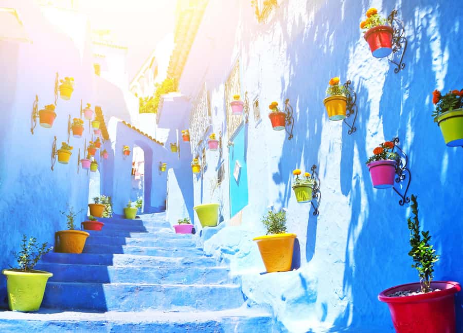 Casablanca: 6-Day Tour To Marrakech Via Chefchaouen & Desert - Volubilis and Meknes connect two eras