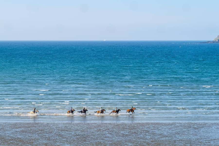 Casablanca: Beach Horseback Riding with Hotel Transfers - Sunset views and the best time to go