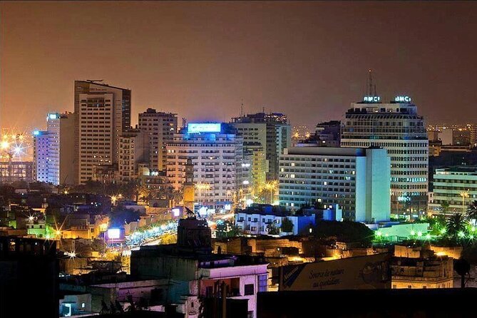 Casablanca City Night Tour and Traditional Moroccan Dinner - Dar El Kaid: Moroccan food and Andalusian-style music