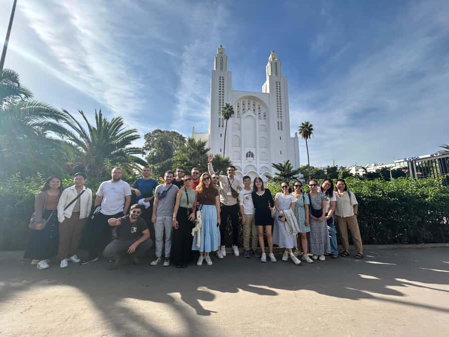 Casablanca Day Tour from Marrakech and Big Mosque Visit - Sacred Heart Cathedral and Casablanca’s French-era face