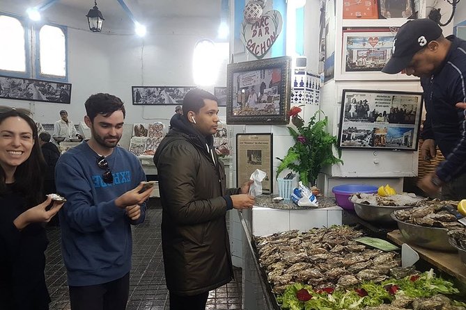 Casablanca Food Tour - Walking from the market through the Old Medina