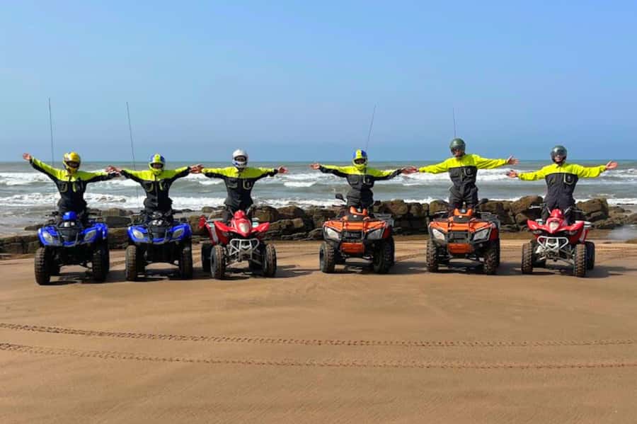 Casablanca: Quad Fun Beachside with Hotel Transfers - Key points at a glance