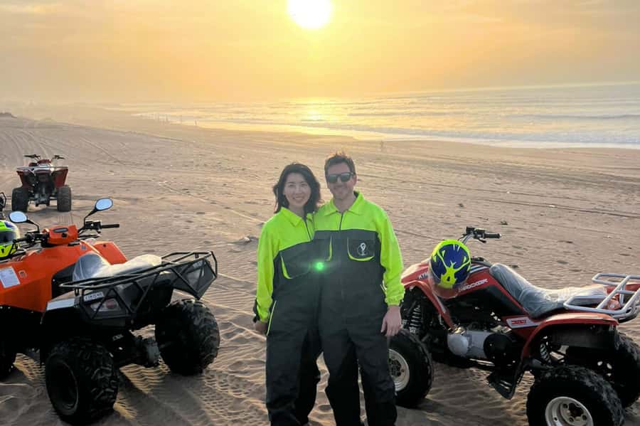 Casablanca: Quad Fun Beachside with Hotel Transfers - Clothing, comfort, and safety details