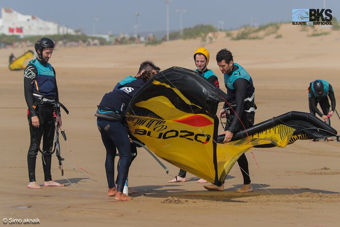 Certified Semi-Private Kitesurfing Initiation in Essaouira - Taking the lesson onto Essaouira Bay
