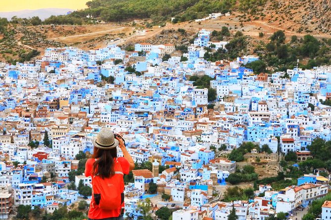 Chefchaouen Transfer to or from Fes - Entering Chefchaouen’s blue-painted medina