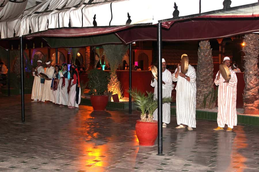 Chez Ali Dinner & Horsemen Show From Marrakech - A Moroccan dinner show built for spectacle