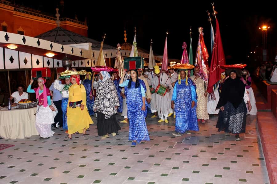 Chez Ali Dinner & Horsemen Show From Marrakech - What you will eat in the caidal tent