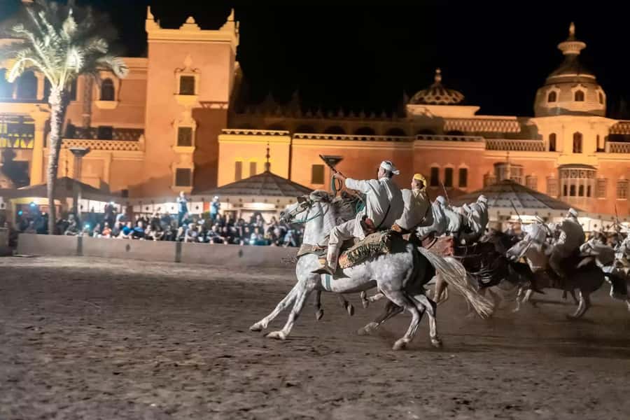Chez Ali Dinner & Horsemen Show From Marrakech - Guides and transport can shape the evening