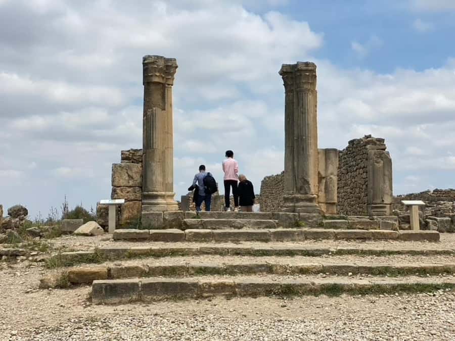 Cultural Day Trip meknes Volubilis in a Small Group OF 8 - Moulay Idriss in a 40-minute stop
