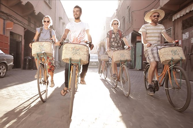Cycling Adventure in Marrakech - Koutoubia, Kasbah, and the Royal Area