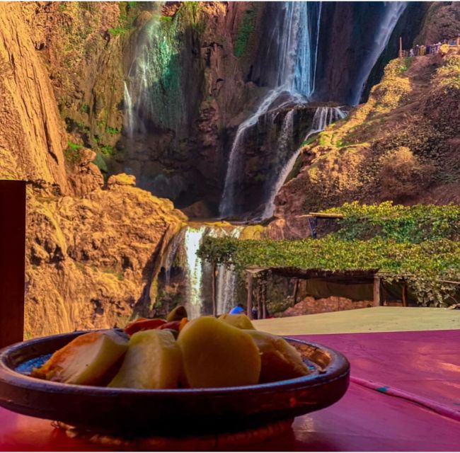 Day trip from Marrakech to Ouzoud Waterfalls - Walking down through trees in search of monkeys