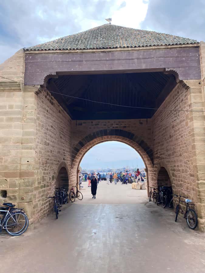 Day trip to Essaouira - The first road break after about 90 minutes