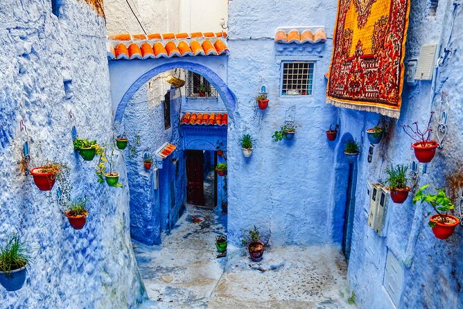 Day Trip Transport from Fes to Chefchaouen (The Blue City) - Entering the blue lanes of Chefchaouen