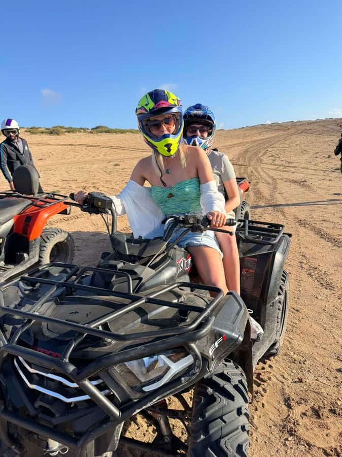 Desert & Beach Quad Adventure With Camel Ride - Sandboarding in the Tifnit dunes