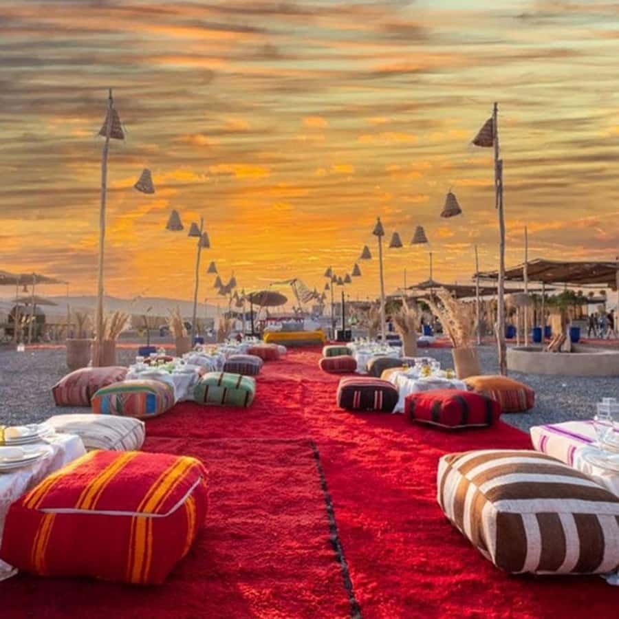 Desert night : ATV, Camel Trek sunset views & Dinner show - A slower camel ride before sunset