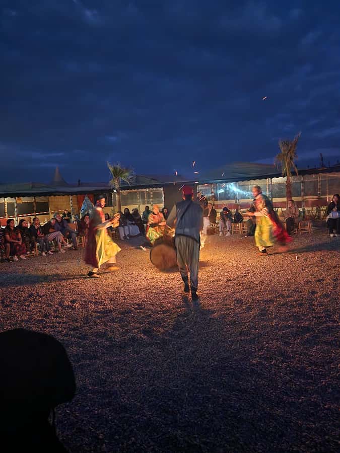 Desert night : ATV, Camel Trek sunset views & Dinner show - Dinner with couscous, music, and fire