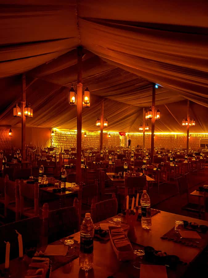 Dinner Show at Agafay desert & Traditional Outfit Photoshoot - Who will enjoy this Agafay evening most