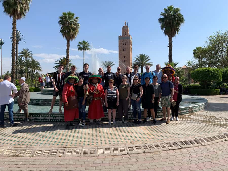 Dutch Bike Tour in Marrakech with Local Guide - Place des Ferblantiers and the southern medina