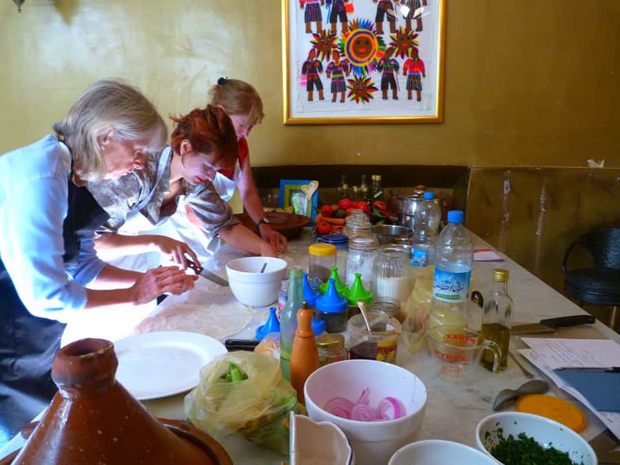 Edgy 8 Dish Private, Fusion Cooking Class, Menu Plan, Market - Starting with coffee and an eight-dish plan