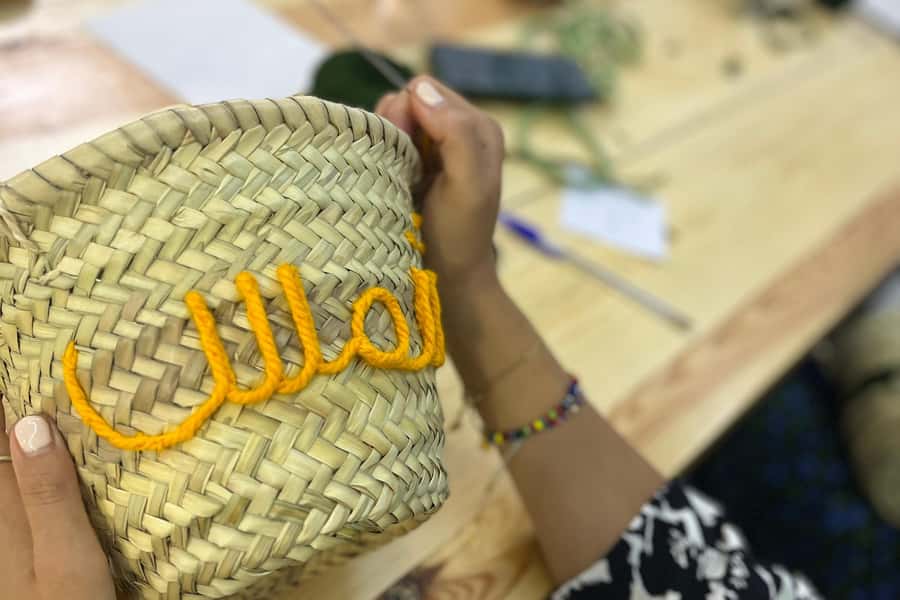 Embroider Your Name in Arabic Calligraphy – Marrakech Medina - Starting with Arabic letters and your personal design