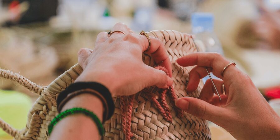 Embroider Your Name in Arabic Calligraphy – Marrakech Medina - Mint tea, pastries, and a slower Medina pause