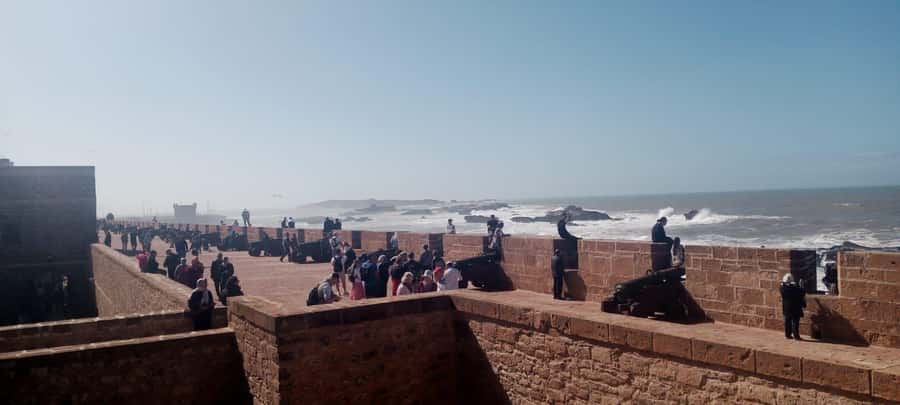 Essaouira Day Trip from Marrakech _ medina, old port - Blue boats at the old port
