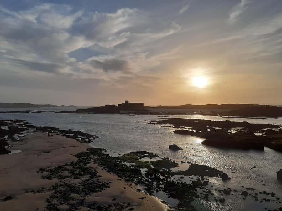 Essaouira Day Trip from Marrakech _ medina, old port - A broad sandy beach beside the Atlantic