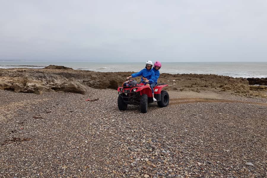 Essaouira P3: Quad tour forest beach dunes (free transfer) - Getting started with the quad