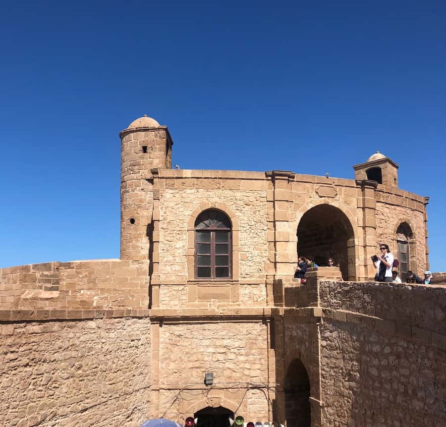 Essaouira: Private City Tour - The main square and a cup of Moroccan tea