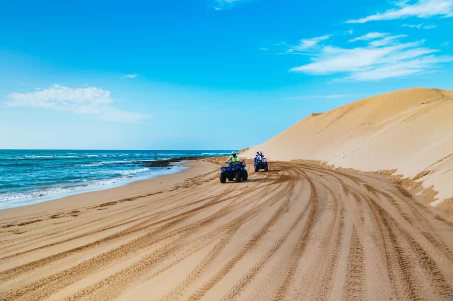 Essaouira Sand Dunes: Half Day Quad Bike Tour - From Ola Energy station to the open coast
