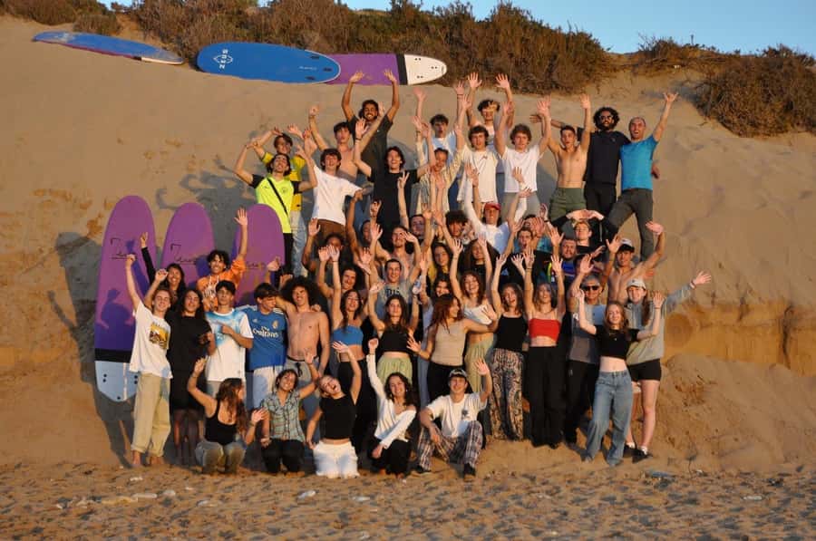 Essaouira Sandboarding & Sunset Picnic in a Berber tent - The seaside picnic after the lesson