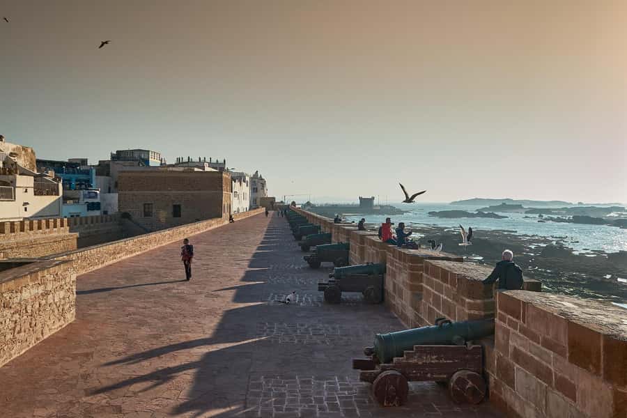 Essaouira: Sqala du Port, Medina Ramparts & Fish Market Tour - The port and fish market